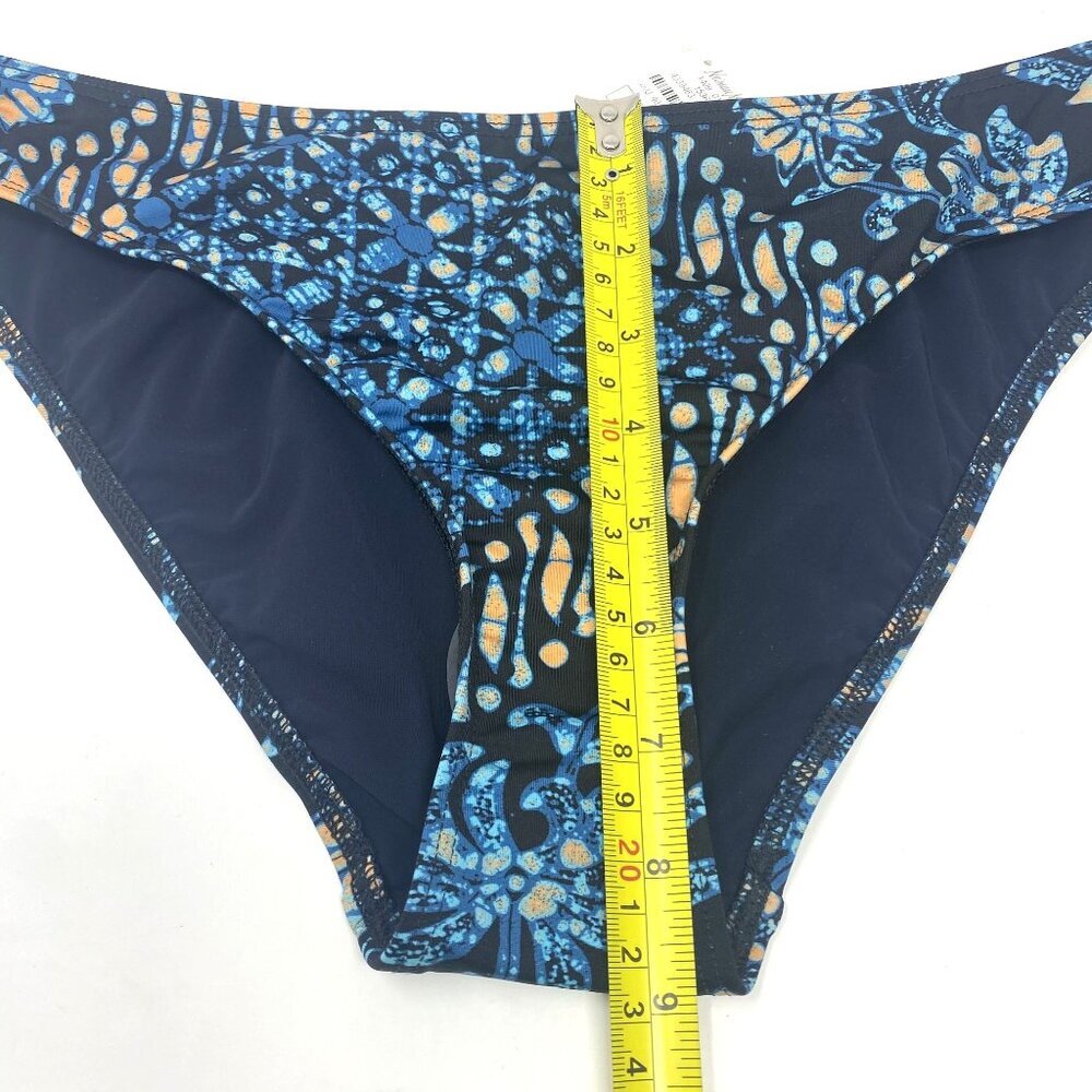 Ulla Johnson NWT Dani Bikini Bottom Pattern Azure Size Small Tropical  B21 - Picture 13 of 14